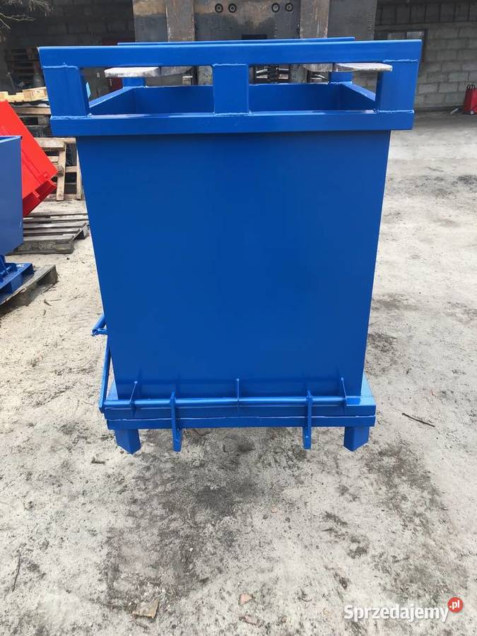 Kontener z otwieranym dnem 05m3 koliba Niedrzew Pierwszy
