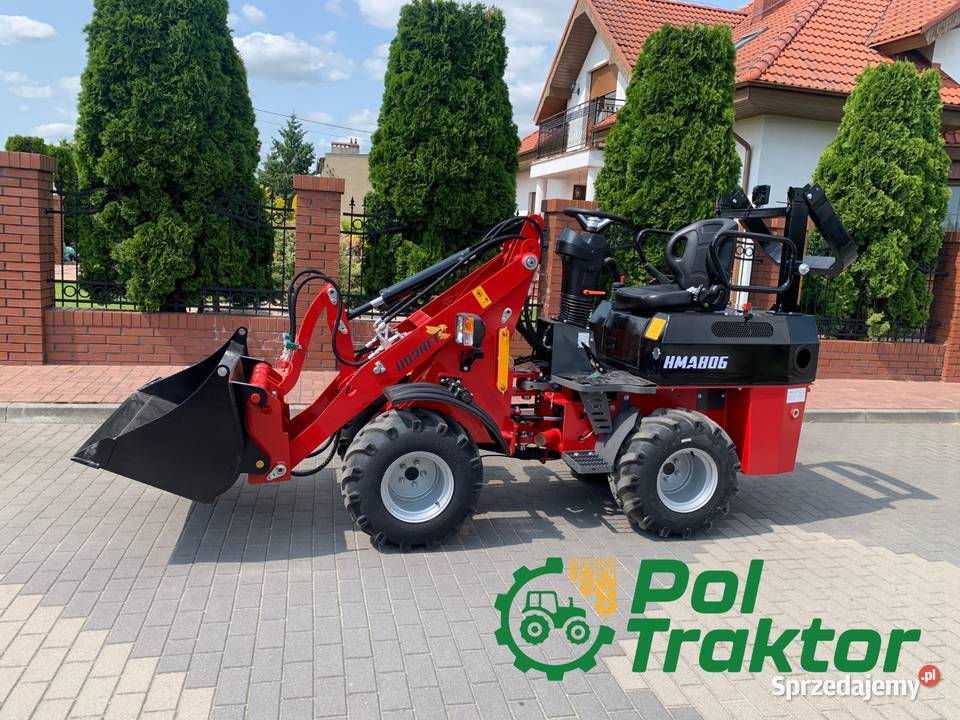 ŁADOWARKA PRZEGUBOWA HORNET HMA806 KOMPAKTOWA I Sulęczyno