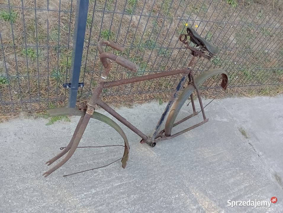 Rower Polski zabytkowy lata 50 pięćdziesiąte Pozostałe Ryki