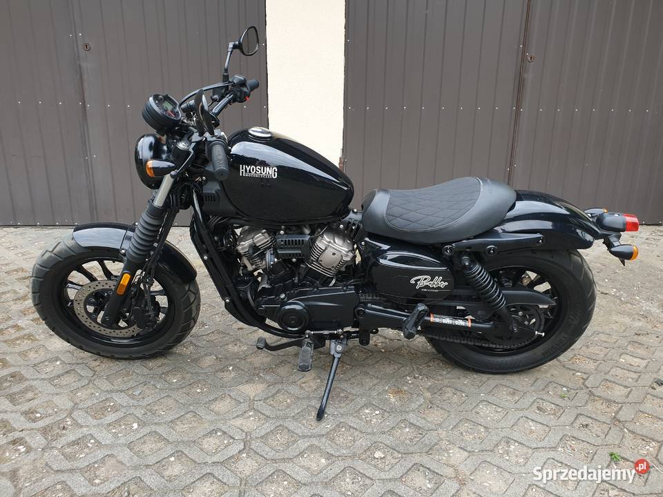 Hyosung GV 125 S Bobber prawo jazdy kat B niski 5600km