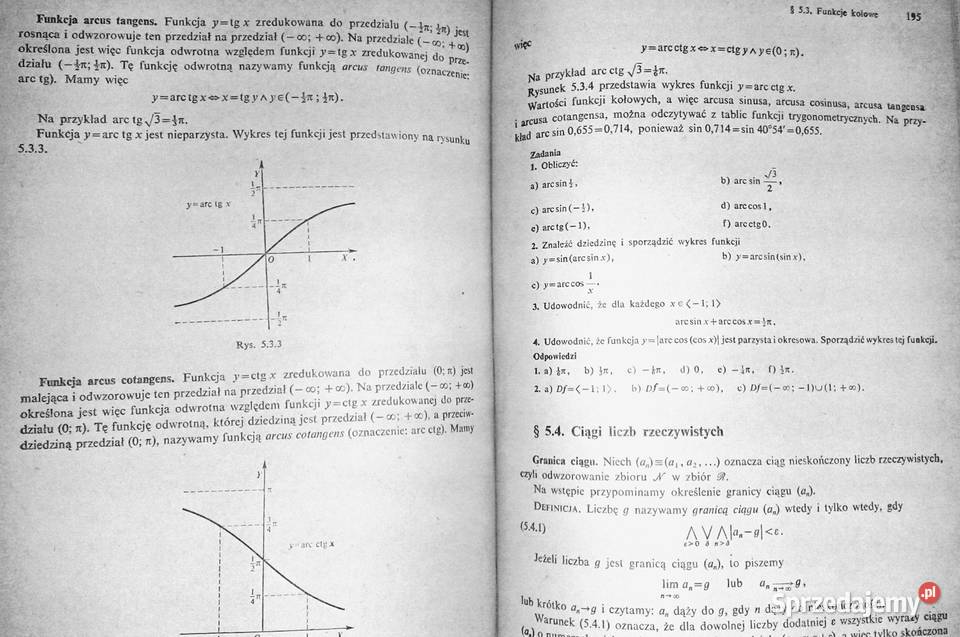Matematyka Podręcznik podstawowy WST Tom 1 M Chełm sprzedam