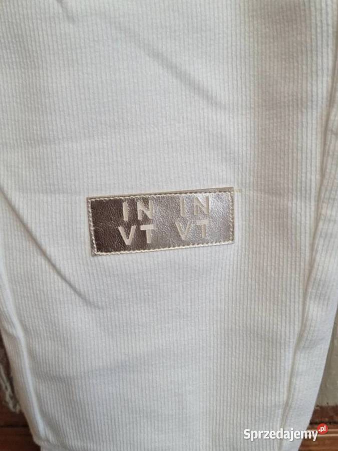 Spodnie dresowe MEGI rozmiar LXL kremowe w lubelskie Lublin