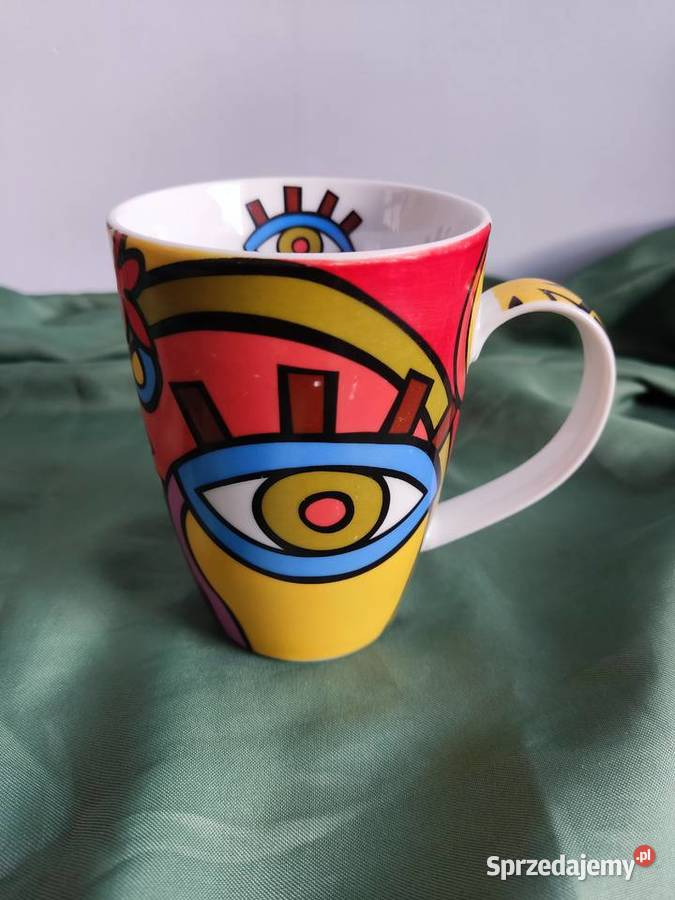 Kubek vintage Royal Five Stars Porzellan Głuchołazy
