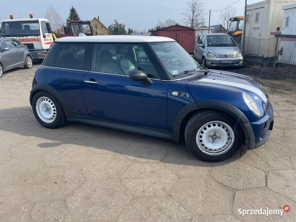 Mini Cooper S works 204 konie 16 kompresor Gaz elektryczne szyby Hajnówka