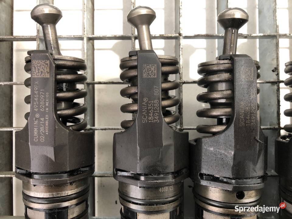 POMPOWTRYSKIWACZE KOMPLET SCANIA PGRT series podkarpackie