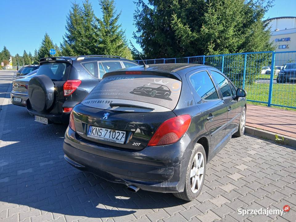 Peugeot 207 16hdi 90 08r małopolskie Nowy Sącz