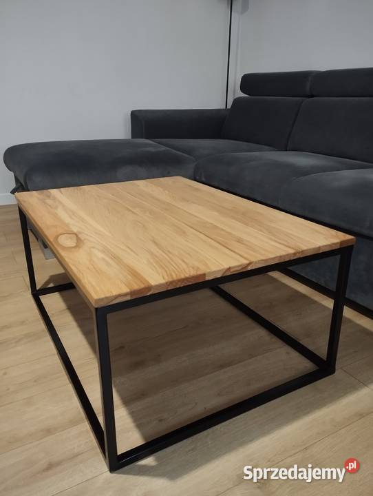 Stolik kawowy dębowy Loft Kluczbork
