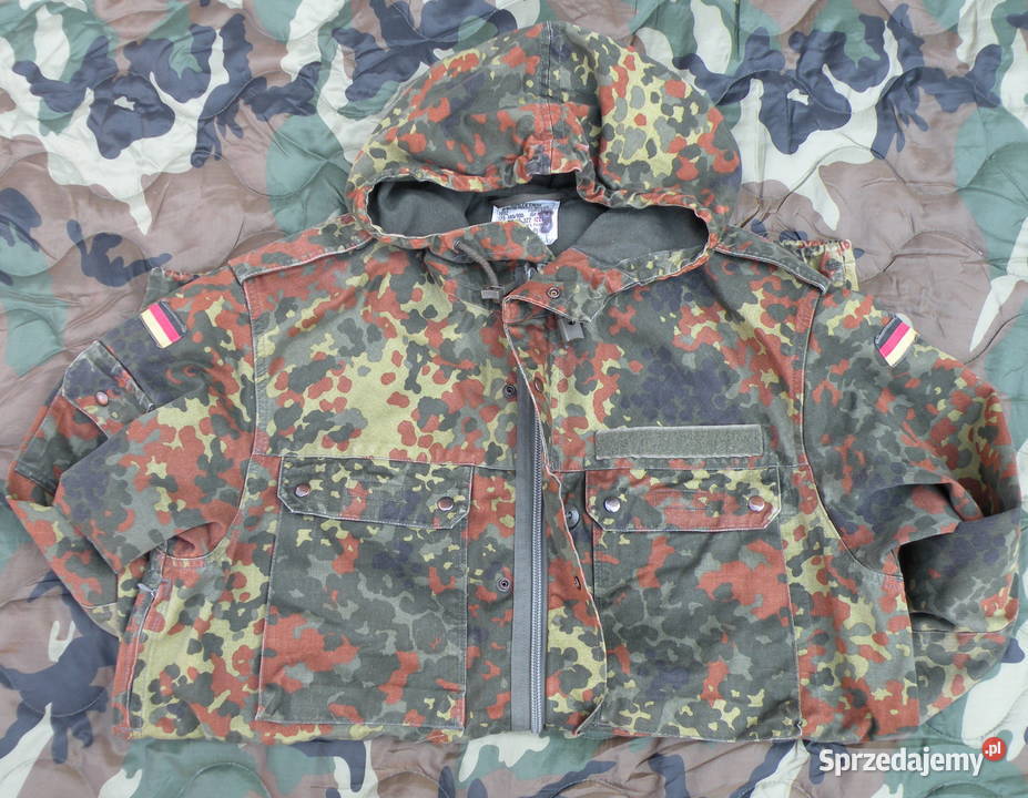 Płaszcz parka bundeswehr flecktarn Gr9 dolnośląskie Wrocław