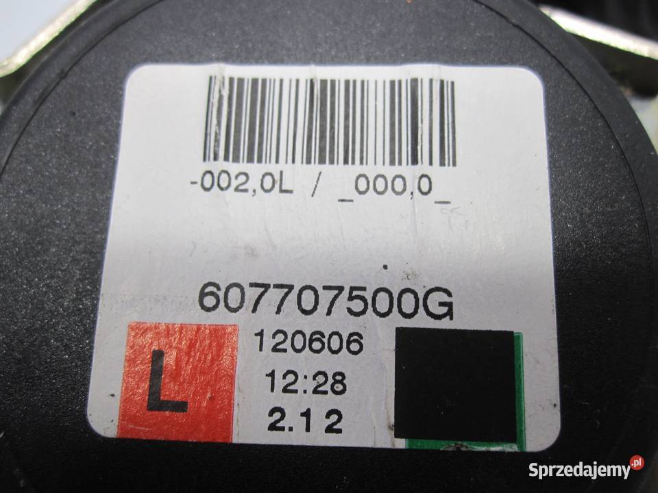 OPEL CORSA D LIFT 14 B 12r pas bezpieczeństwa