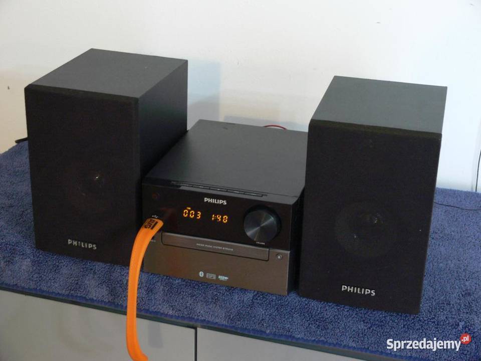 Wieża Philips z kol CD BT USB mp3 AUX WYSYŁKA podkarpackie
