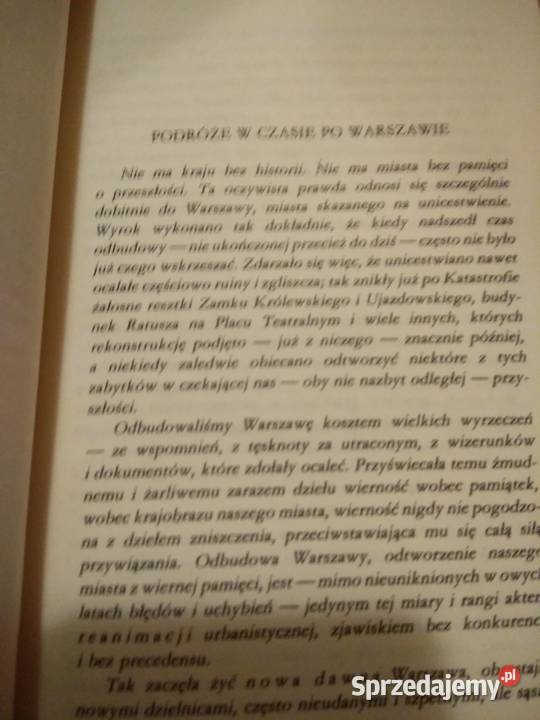 Przewodnik Warszawie reprint książki Bródno sprzedam