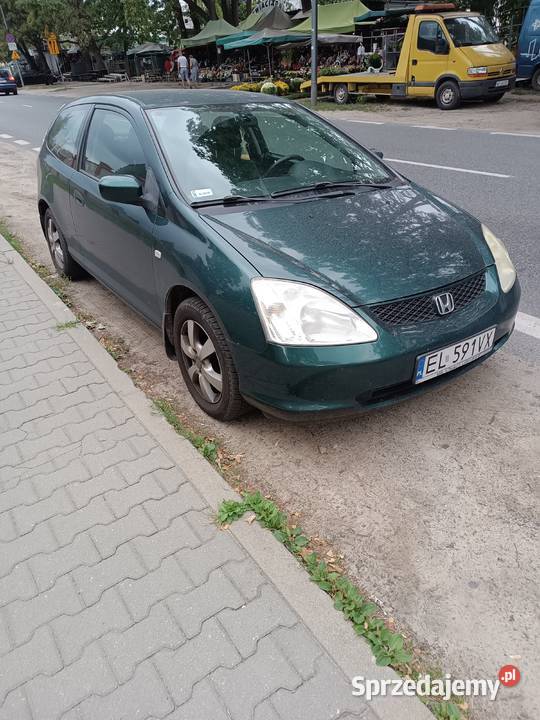 Honda Civic VII benzyna+LPG Civic Samochody osobowe Warszawa