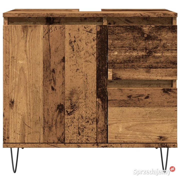 Szafka pod umywalkę stare drewno 65x33x60 Warszawa sprzedam