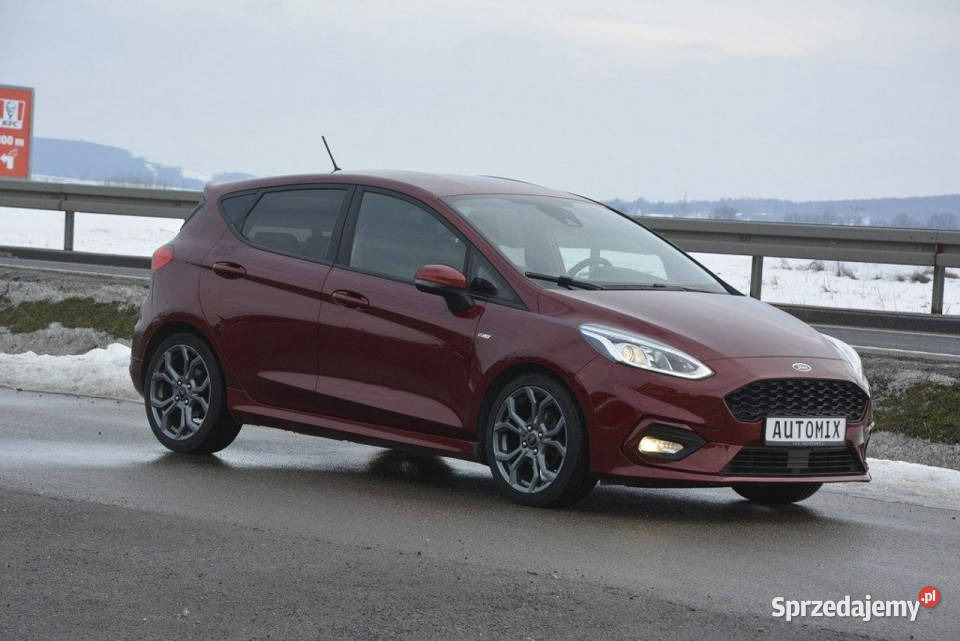 Ford Fiesta 10 EcoBoost STLine android auto car serwisowany w ASO Sędziszów Małopolski