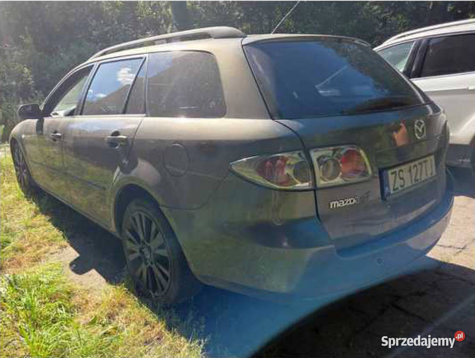 Mazda 6 II sprzedaż syndyka 20 wartości wspomaganie kierownicy Szczecin