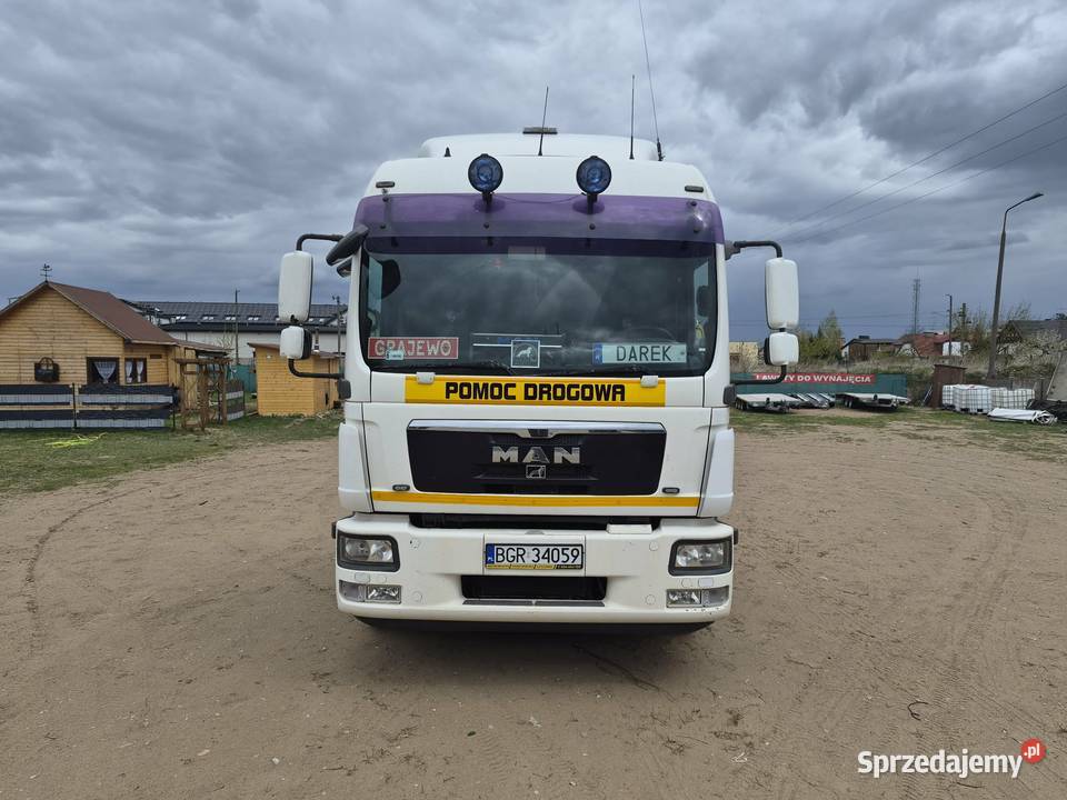 MAN 12250 autolaweta TGLTGM 2009r Grajewo