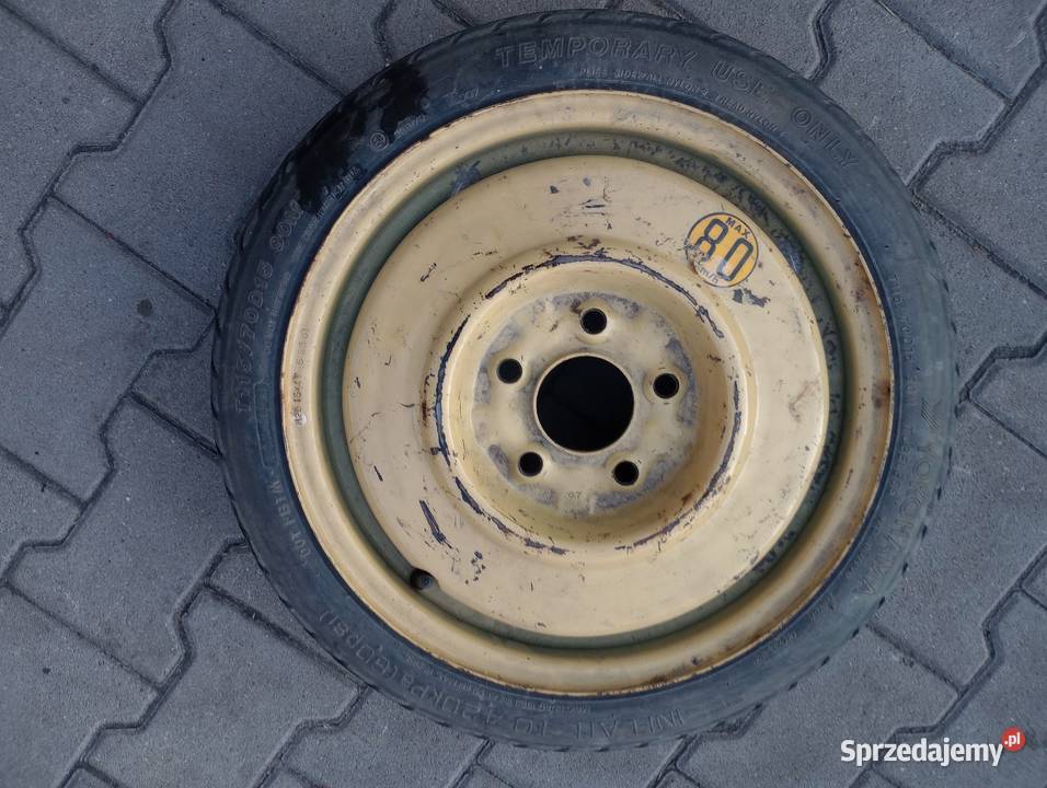 Koło Dojazdowe 15 5x1143 Dojazdówka Honda Toyota Włocławek sprzedam