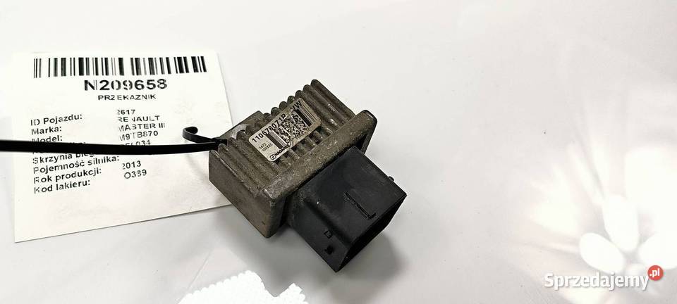 PRZEKAZNIK RENAULT MASTER III 110678071R Lipno