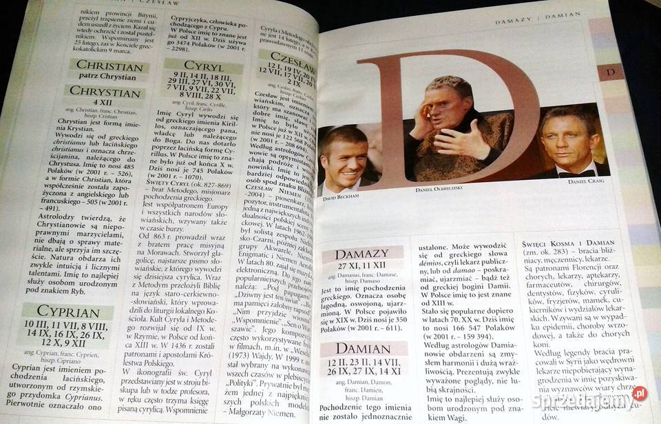 Imiennik 300 najpopularniejszych imion męskich T Chełm