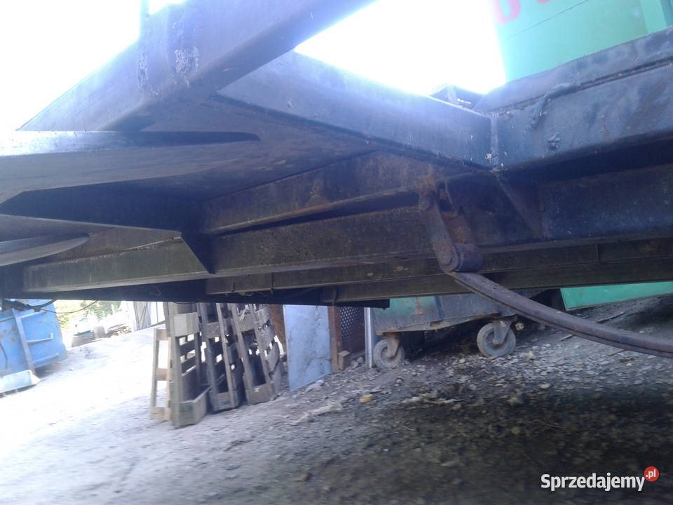 Przyczepa Laweta Do Palet Mauzerów Niska 2