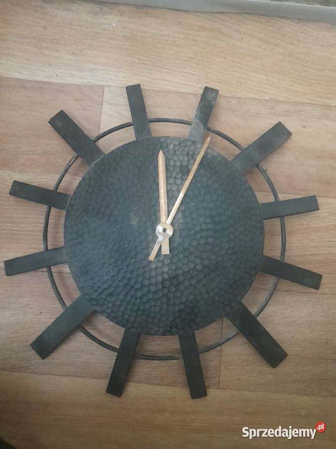 Zegar ścienny Vintage lata 6070 ścienny
