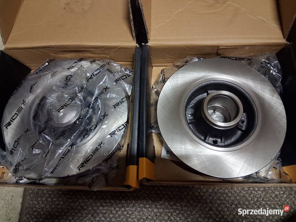 2X TARCZE HAMULCOWE RIDEX 82B0236 TYŁ DO RENAULT Mieleszyn