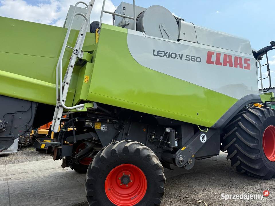 Kombajn zbożowy Claas Lexion 560 heder V750 Nowa Ruda