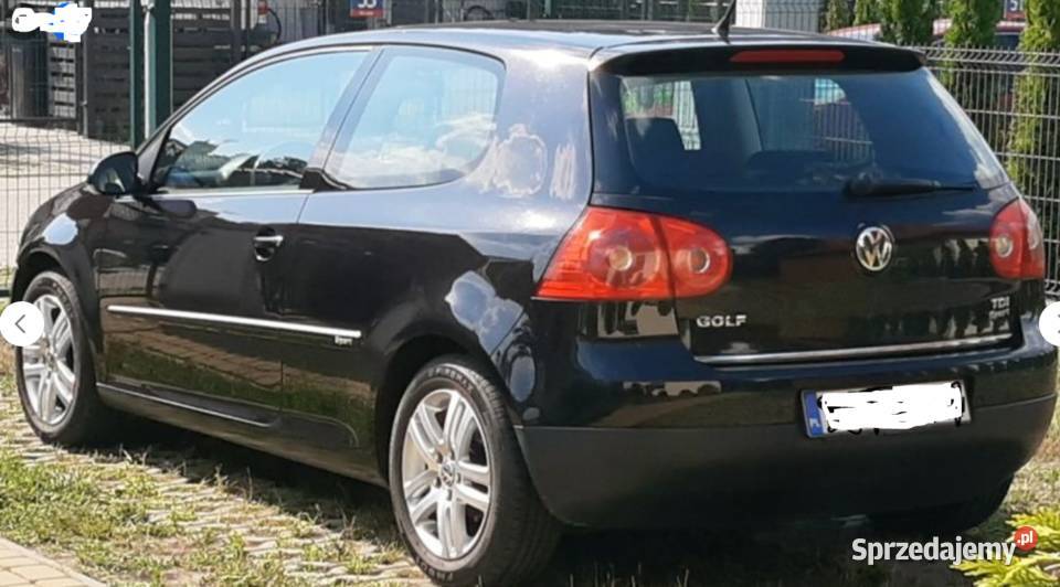 VW Golf v 2009 Hatchback Łódź