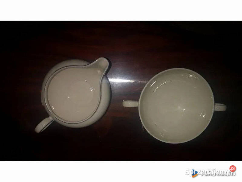 Filiżanka do herbaty z talerzykiem deserowym Gdańsk