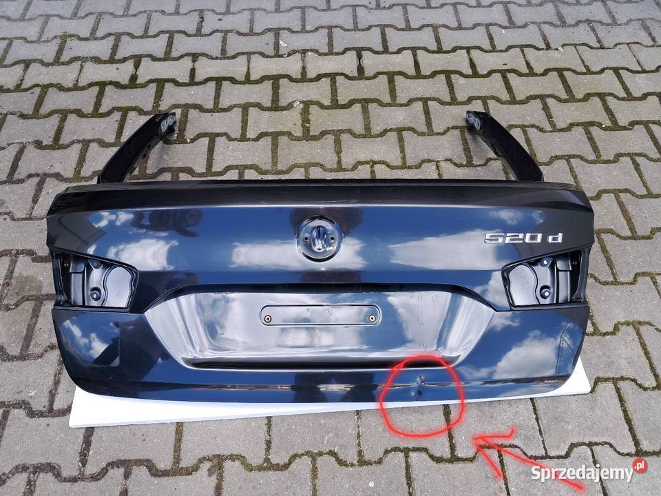 Tylna klapa bagażnika bmw 520 F11 touring ver małopolskie