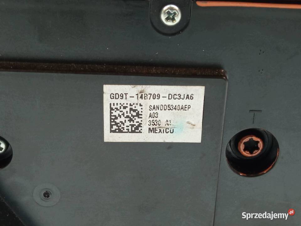 PRZEŁĄCZNIK FOTELA LEWY PRZÓD GD9T14B709DC3JA6 Części samochodowe