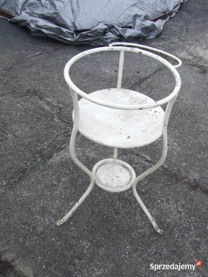 STARA MIĘDZYWOJENNA TOALETKA UMYWALKA METALOWA 3 Nowy Sącz