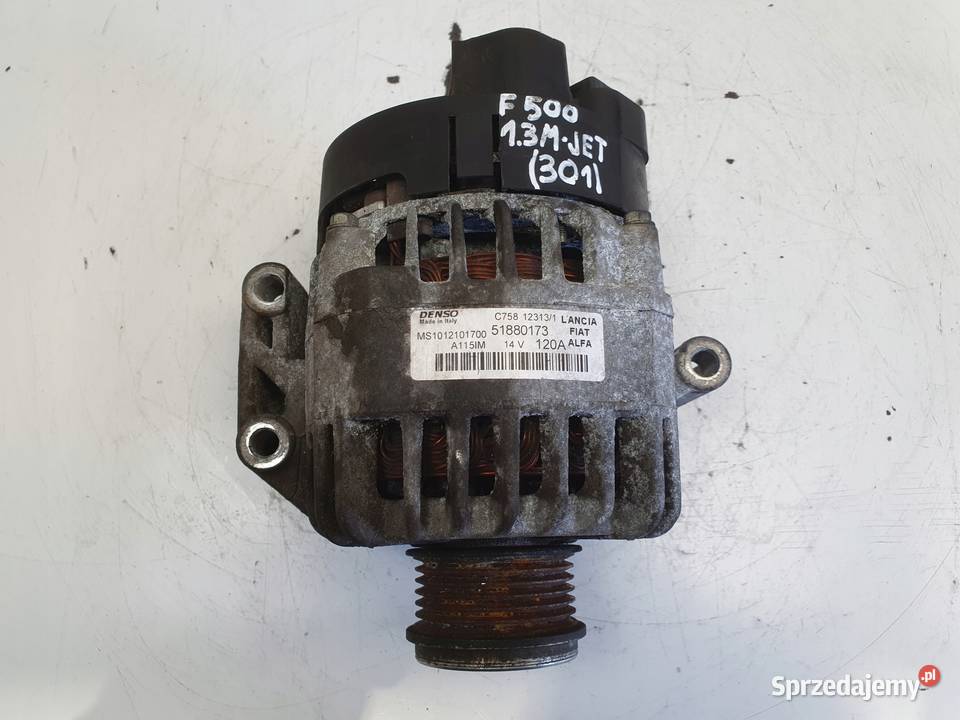 ALTERNATOR Fiat 500 13 MultiJet MJET denso Rudka sprzedam