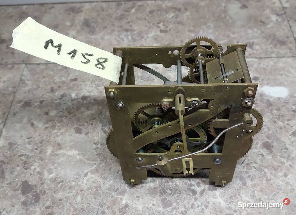 M158 Mechanizm starego zegara ściennego Kienzle pomorskie Tczew