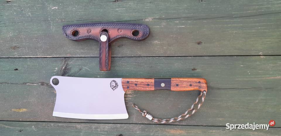 Ręcznie wykonany tasak custom stal nierdzewna sprzedam