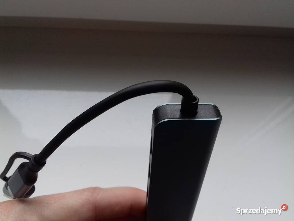 Adapter USBCA 30 20 microSD SD Jack 35mm 8w1 Bydgoszcz