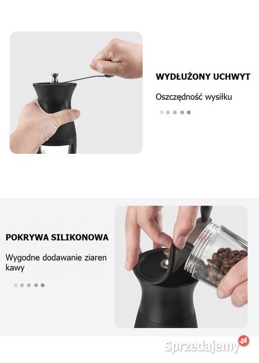 MŁYNEK DO MIELENIA KAWY ręczny ŻARNOWY mazowieckie Zielonka
