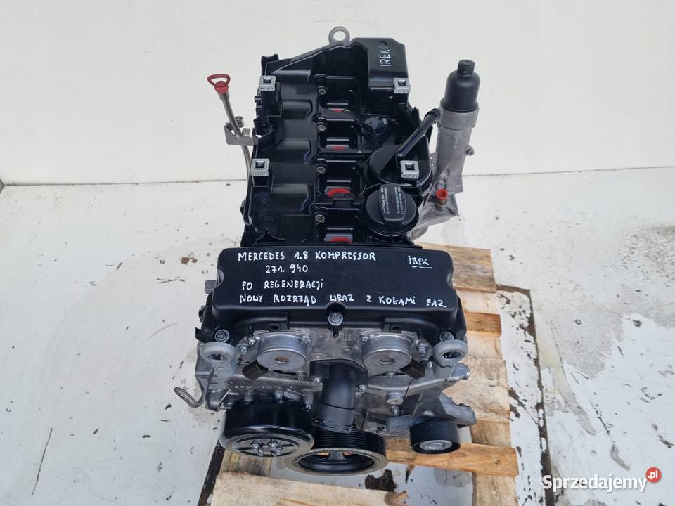 SILNIK REGENERACJI Mercedes W203 18 nowy rozrząd Rudka