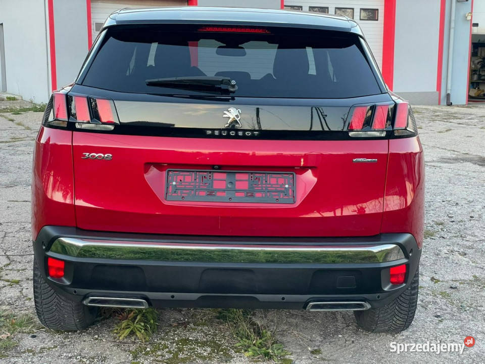 Peugeot 3008 GTLine zadbany II 2016 centralny zamek Siedlce