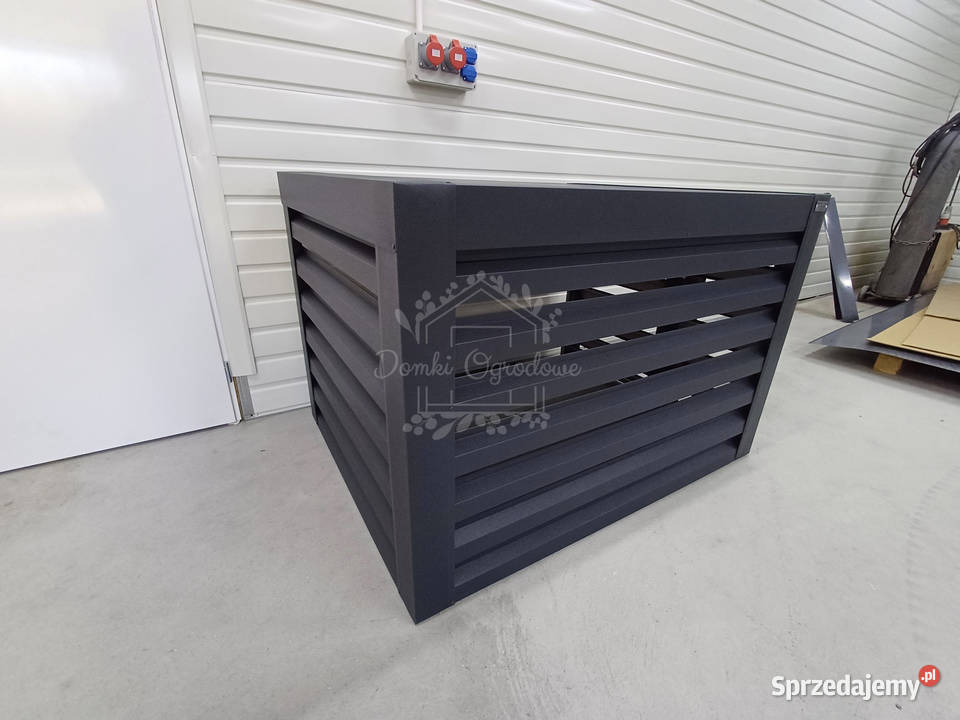 Osłona pompy ciepła 100x60x70 antracyt Zabudowa Pabianice
