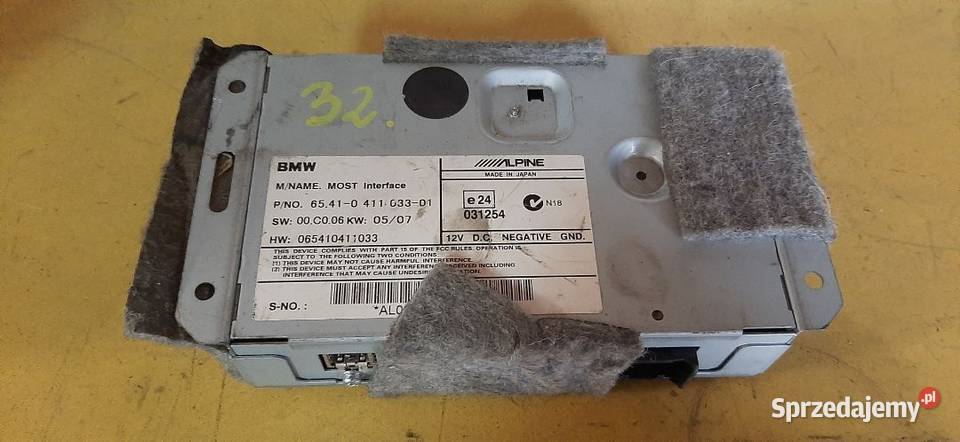 Złącze IPOD BMW E90 E70 E60 E87 E63 X6 041103301 Włoszczowa