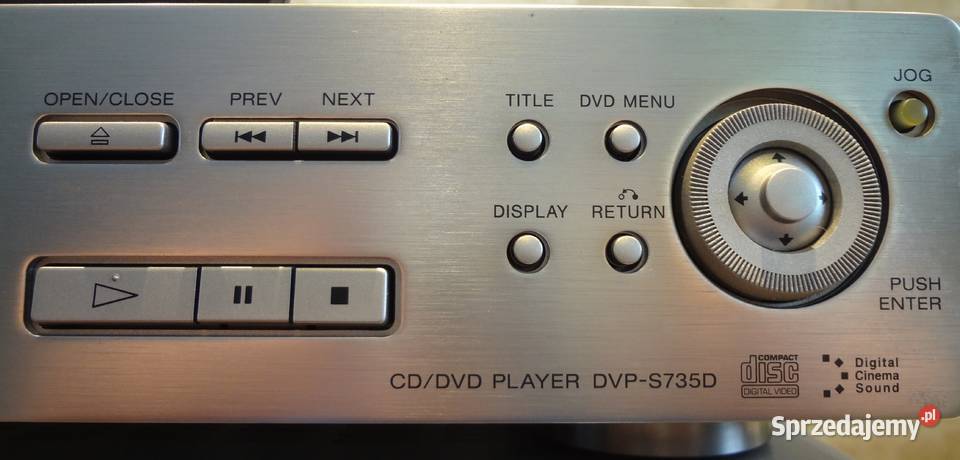 SONY CDDVD player DVPS735D Wrocław