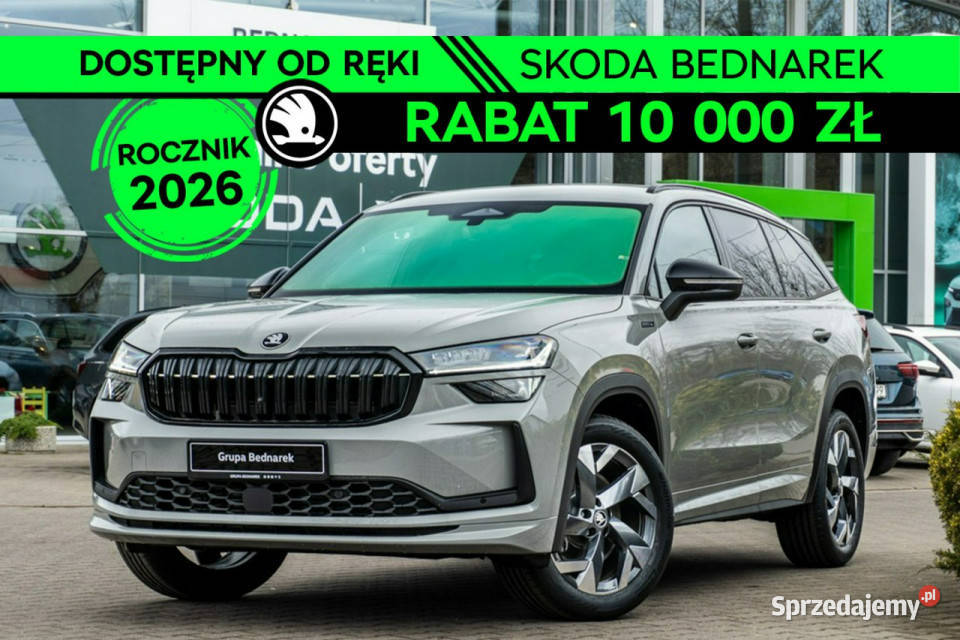 koda Kodiaq Sportline 20 TDI 193 DSG 4x4 II 2024 diesel Łódź sprzedam