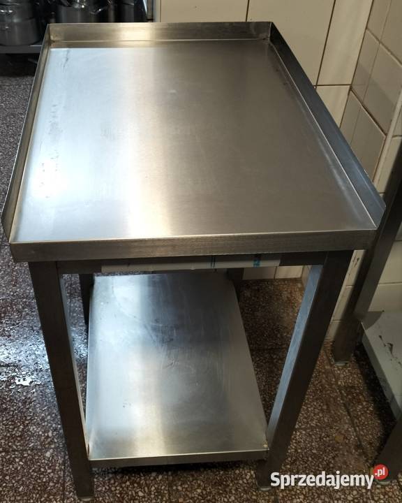 Stół gastronomiczny z 3ma rantami 50x66x85 Słupia Kapitulna sprzedam