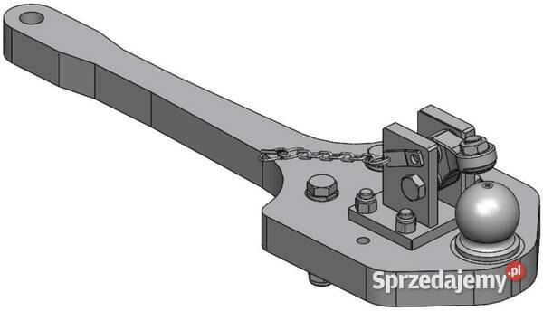 Płyta nośna zaczepu K80 885 mm 0096031210A11 Kamionna
