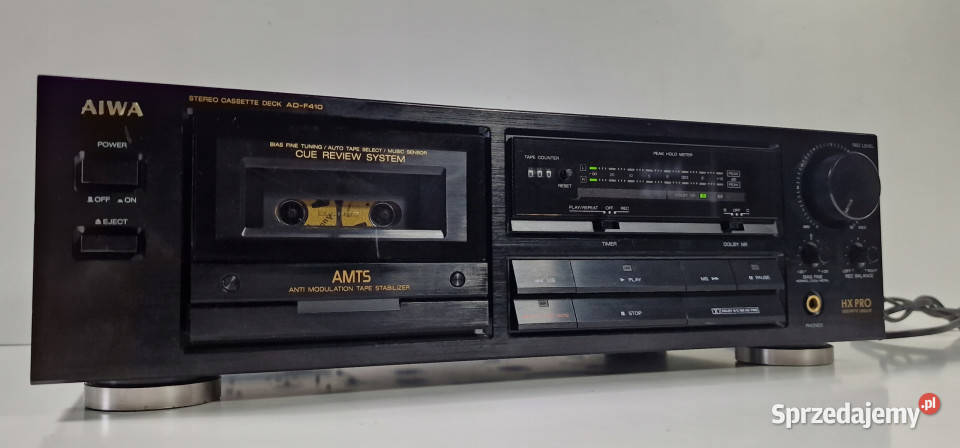 Magnetofon catette deck Aiwa ADF410 AD F 410 E wielkopolskie Międzychód sprzedam