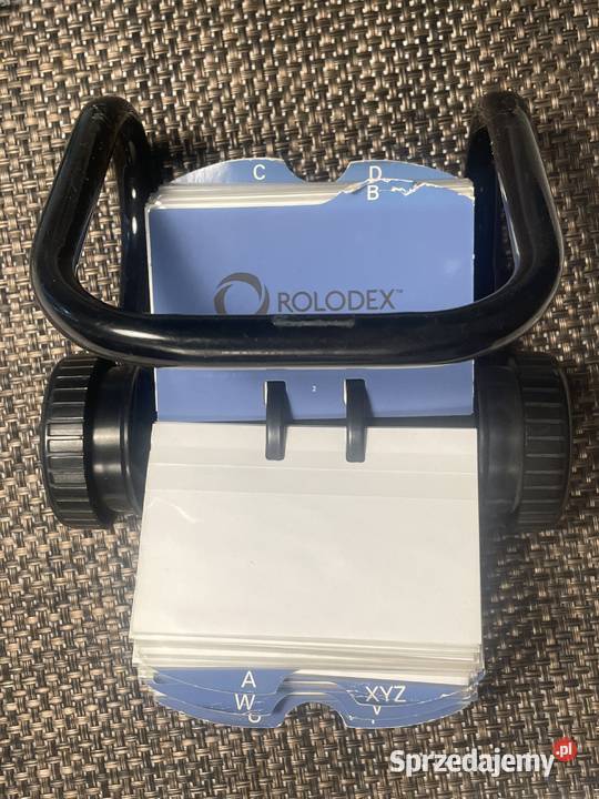 Wizytownik obrotowy na biurko firmy Rolodex wielkopolskie