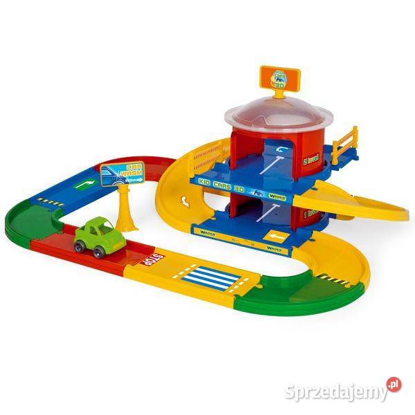 Wader Play Tracks Garage parking 2 poziomy 34m 3 lata+ Samochody i pojazdy Bielsk Podlaski sprzedam