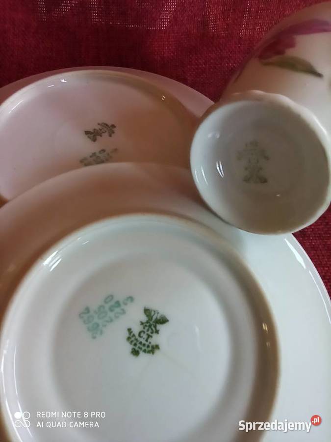 Filiżanka z talerzykiem deserowym CT 1928 r