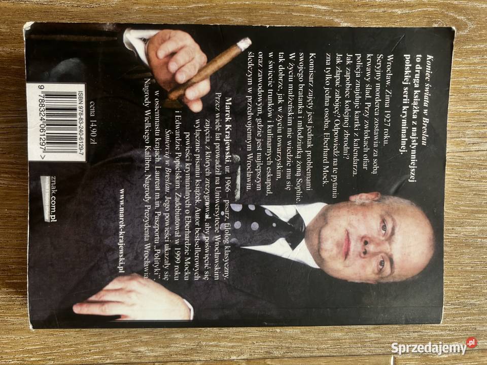 Koniec świata w Breslau Marek Krajewski Wyszków sprzedam
